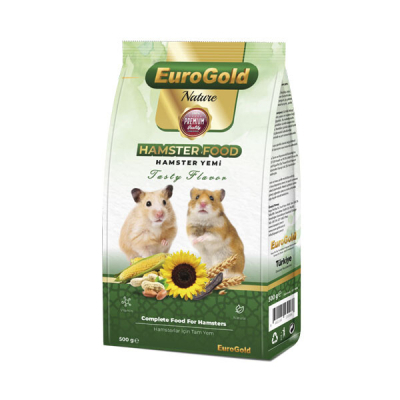 EuroGold Nature hamster yemi 500 gram ambalajı