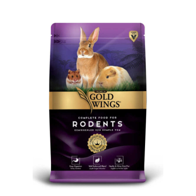 Gold Wings Premium kemirgen yemi 1 kg ambalajı