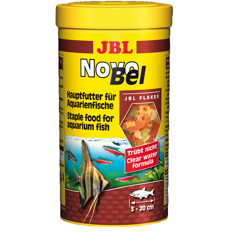 JBL NovoBel pul balık yemi 250 ml ambalajı
